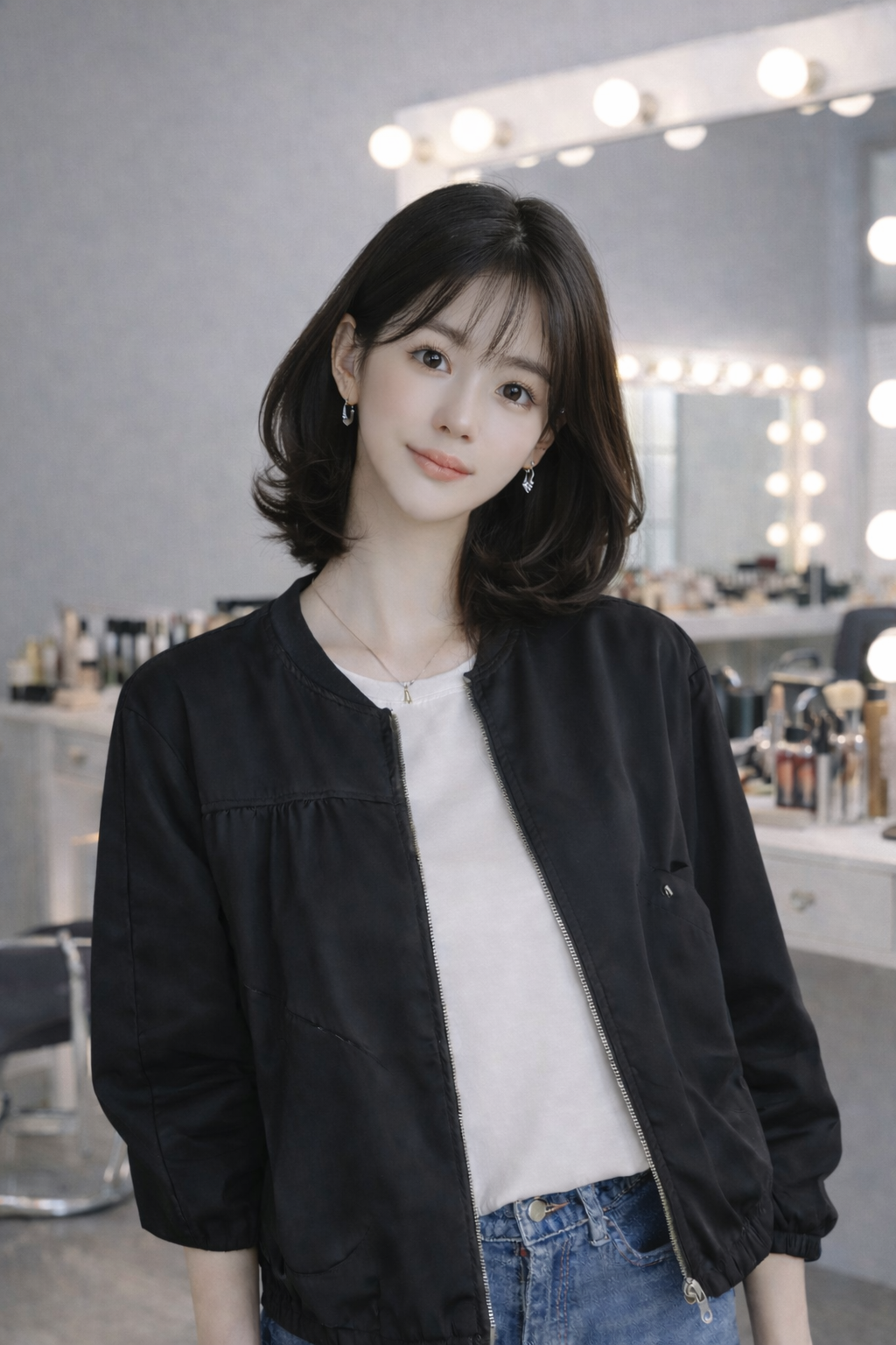 빈티지 레트로 헤어스타일 #003